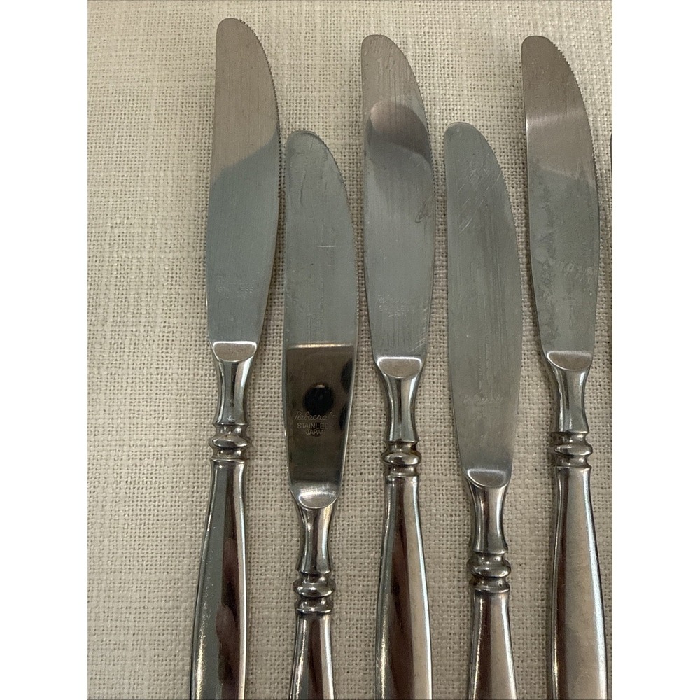 6 - Reed & Barton PERTH Modern Solid Knives Stainless Flatware 8.5" Rebacraft - Picture 2 of 6